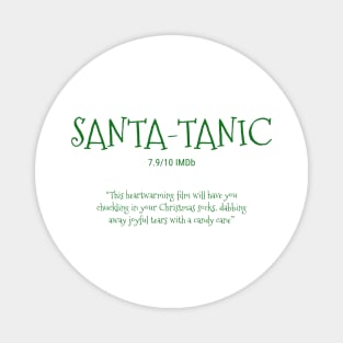 Cinematic Cheer: Santa-Tanic Magnet